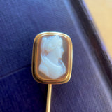 Victorian 18ct Gold, Cameo Pin