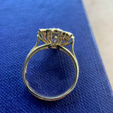 Vintage 18ct Gold, Sapphire & Diamond Star Ring