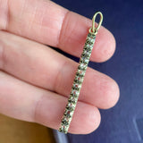 Victorian Diamond Bar Pendant