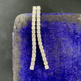 Vintage 2.10 ctw Diamond Drop Earrings