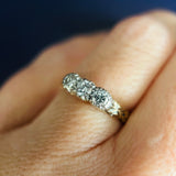 Vintage 14ct Gold & Diamond Ring