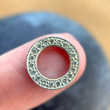 Vintage Platinum & Diamond Eternity Charm Pendant