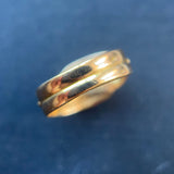 Victorian 18ct Gold Double Snake Ring