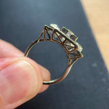 Art Deco Platinum Diamond Ring