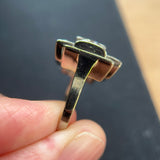 Art Deco Platinum Diamond Ring