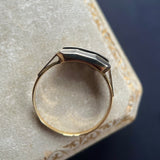 Art Deco 18ct Gold Geometric Ring