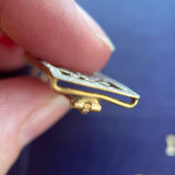 Edwardian Platinum & Gold, Diamond Brooch