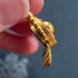 Victorian 18ct Gold Tassel pendant locket