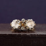 Victorian 18ct Gold & Rose Diamond Ring