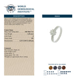 Solitaire 18ct Gold Engagement Ring set with 1.20ct Old Mine Cut Diamond