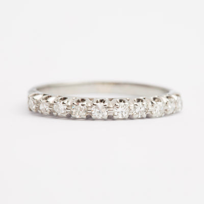 Vintage 0.40 ctw Diamond Eternity Ring