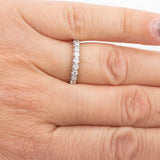 Vintage 0.40 ctw Diamond Eternity Ring