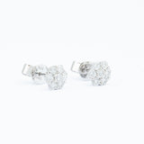 Vintage Diamond Stud Earrings