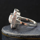 Art Deco Platinum Diamond Ring