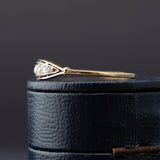 Belle Epoque 18ct Gold Diamond Boat Ring