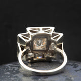 Art Deco Platinum Diamond Ring