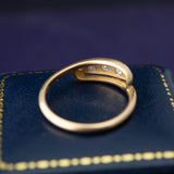 Art Deco Two Tone 18ct Gold & Diamond Ring