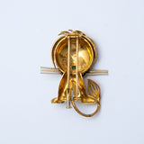 Vintage 18ct Gold Dishevelled Lion Brooch
